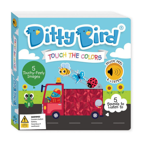 Ditty Bird Touch the Colours Board Book | KidzInc Australia 4