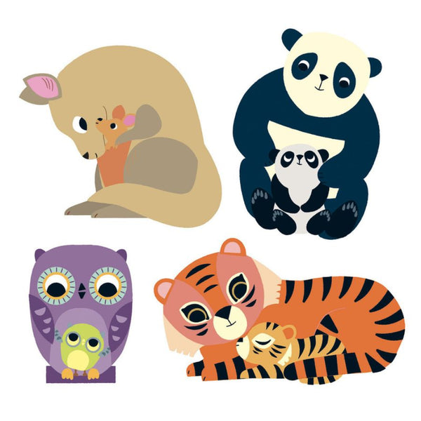 Djeco Mums and Babies Stickers for Toddlers | KidzInc Australia 2