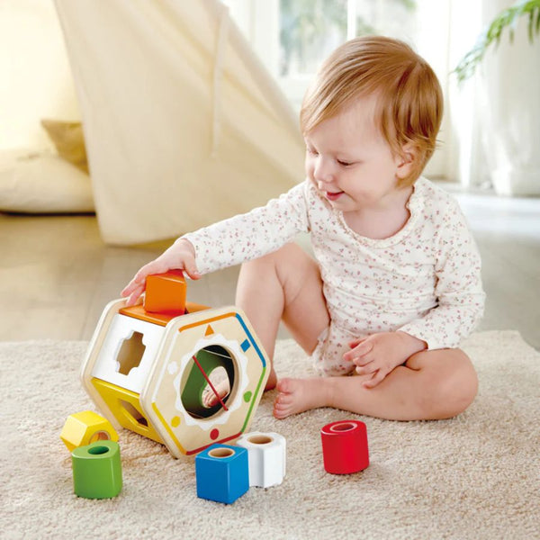 Hape Toys Wooden Wonder Shape Sorter Toy for Toddlers 1–3 Years | KidzInc Australia 3