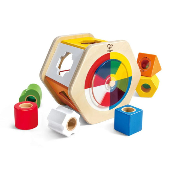 Hape Toys Wooden Wonder Shape Sorter Toy for Toddlers 1–3 Years | KidzInc Australia 2