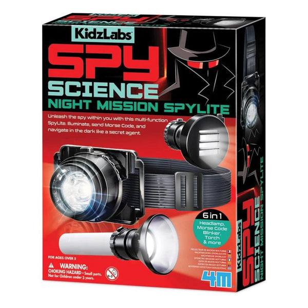 4M KidzLabs Spy Science Night Mission Spylite | KidzInc Australia