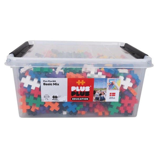 Plus-Plus Big Mix 600 Pieces Education Tub | KidzInc Australia 2