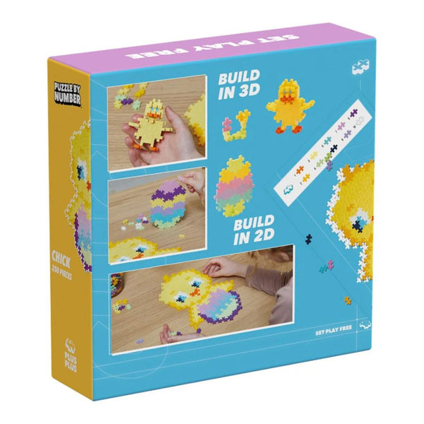 Plus-Plus - Puzzle By Number Chick 250 Pieces | Creative Mosaic Fun | KidzInc Australia 3