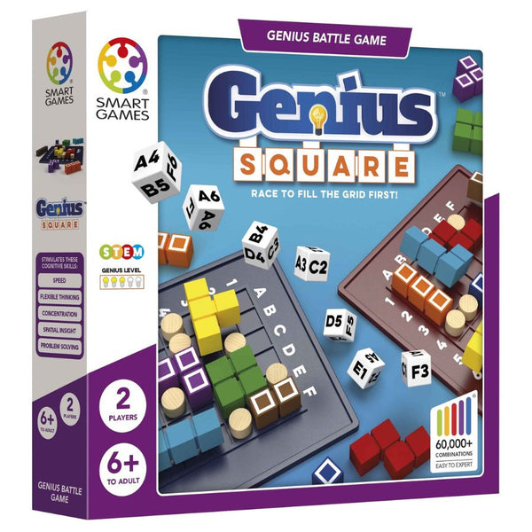 Smart Games Genius Square Puzzle Game | KidzInc Australia 