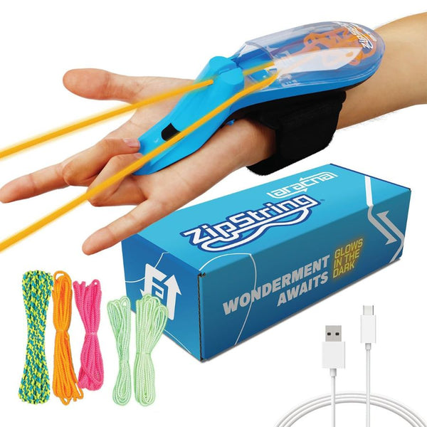 ZipString Aracna Webshooter – Glow Action STEM Toy | KidzInc Australia