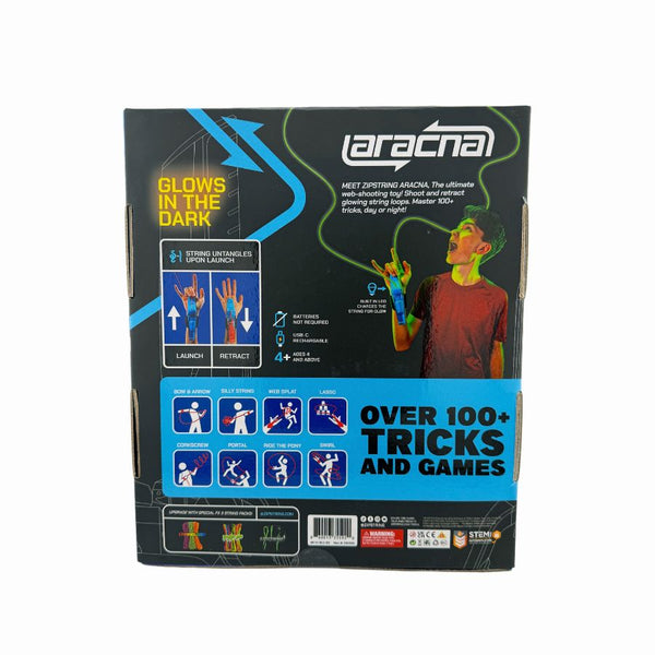 ZipString Aracna Webshooter – Glow Action STEM Toy | KidzInc Australia 2