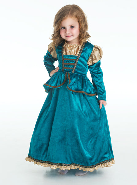 Little Adventures - Scottish Princess Girls Costume | KidzInc Australia | Online Educational Toy Store