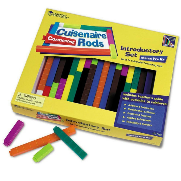 Learning Resources - Connecting Cuisenaire Rods | KidzInc Australia | Online Educational Toy Store
