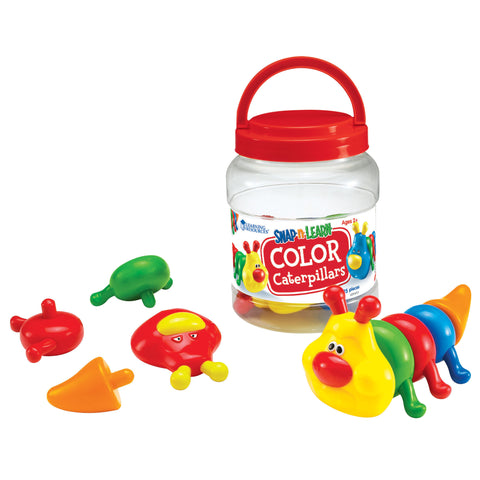 Learning Resources - Snap-N-Learn: Colour Caterpillars | KidzInc Australia | Online Educational Toy Store