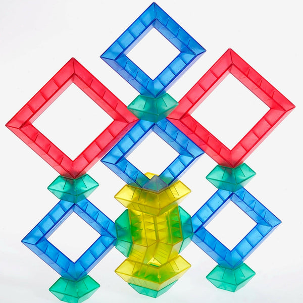 Wedgits - Translucent Deluxe Set | KidzInc Australia | Online Educational Toy Store