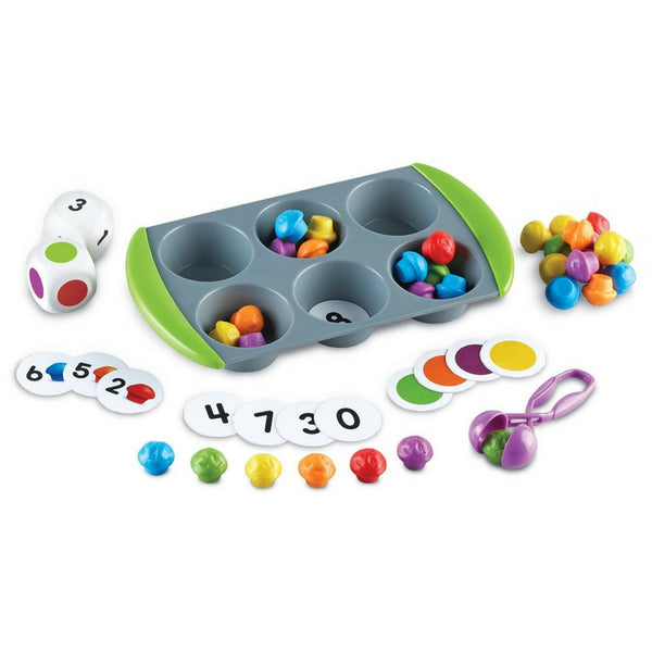 Learning Resources - Mini Muffin Match Up A Math Activity Set | KidzInc Australia | Online Educational Toy Store