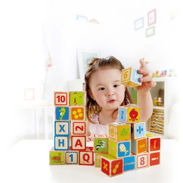 Hape - ABC Blocks | KidzInc Australia | Online Educational Toy Store