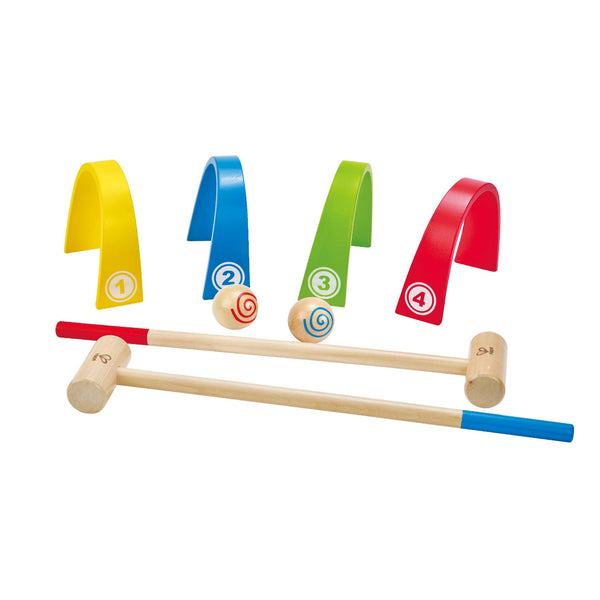 Hape - Colour Croquet | KidzInc Australia | Online Educational Toy Store