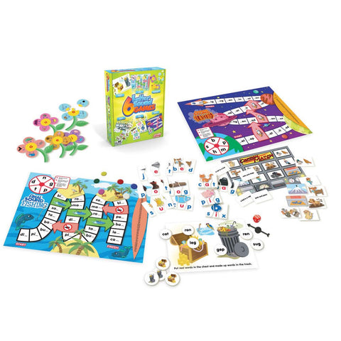 Junior Learning - Letter Sound Games, Set of 6 | KidzInc Australia | Online Educational Toy Store