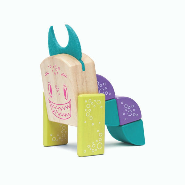 Tegu - Sticky Monsters Pip 8 Pieces | KidzInc Australia | Online Educational Toy Store