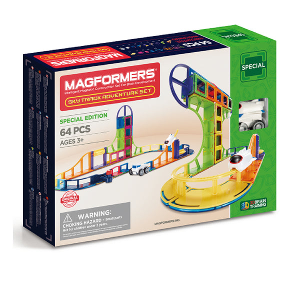 Magformers Special Edition Sky Adventure Set 64 Pc |KidzInc Australia