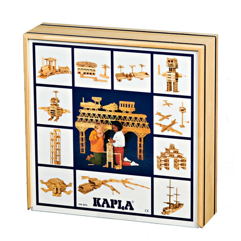 Kapla - 100 Wooden Planks | KidzInc Australia | Online Educational Toy Store