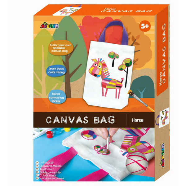 Avenir Canvas Bag Horse | Arts & Crafts |KidzInc Australia Online Toys