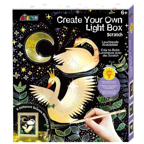 Avenir Scratch Create Your Own Light Box | Arts and Crafts for Kids | KidzInc Australia