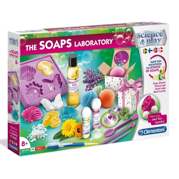 Clementoni Science and Play The Soaps Laboratory Science Kit | KidzInc