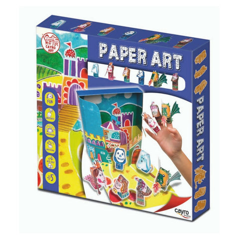 Cayro the Games - Paper Art Finger Puppets, Storytelling Characters | KidzInc Australia | Online Educational Toy Store