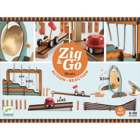 Djeco Zig & Go 52 piece Music Set | KidzInc Australia