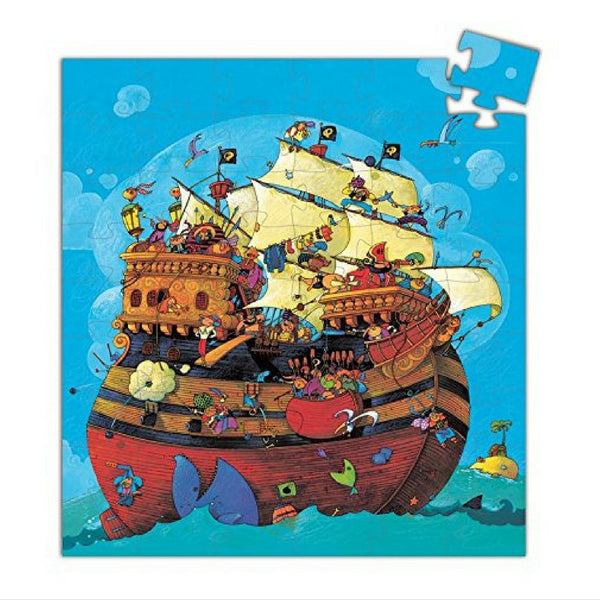 Djeco - Barbarossa's Boat Puzzle 54 Pieces | KidzInc Australia | Online Educational Toy Store