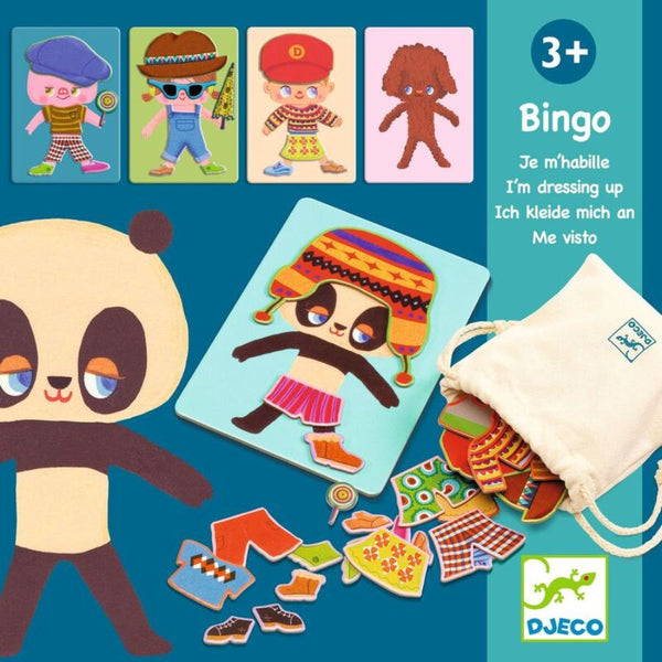 Djeco Dress Up Bingo Game | Educational Games | KidzInc Australia 3