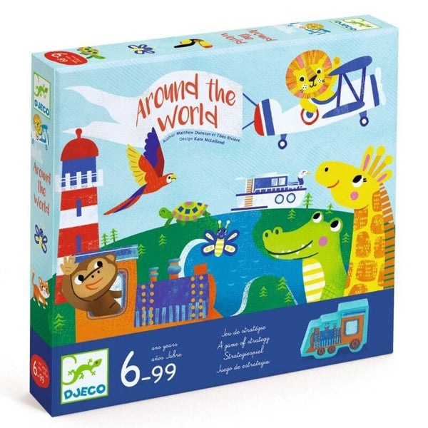 Djeco Around the World Game | KidzInc Australia Educational Toys 3