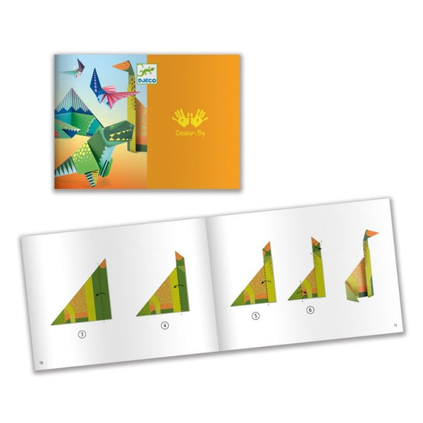 Djeco Dinosaurs Origami for Kids | KidzInc Australia 5
