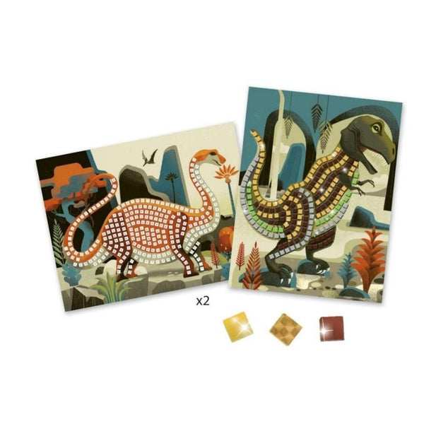 Djeco Dinosaurs Mosaics | Arts & Crafts for Kids | KidzInc Australia  2