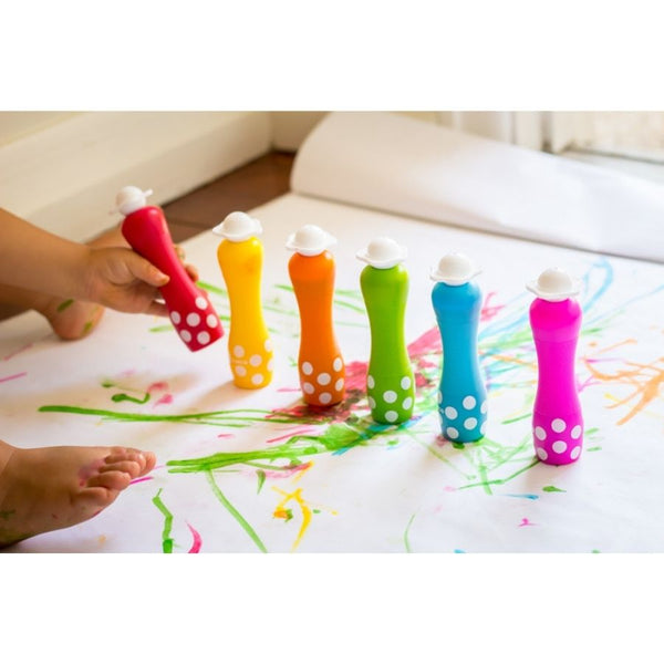 Djeco 6 Foam Markers for Toddlers | Arts and Craft for Kids | KidzInc  3