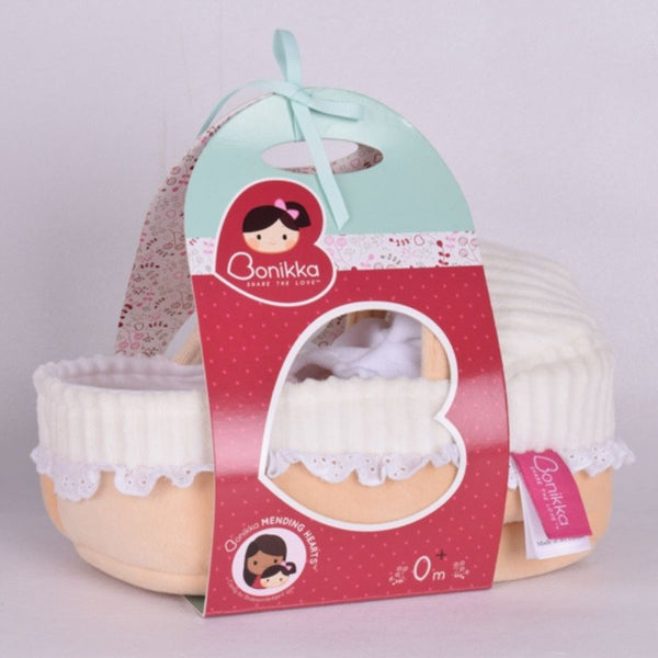 Bonikka Grace Baby Doll in Carry Cot With Accessories | KidzInc Australia 2