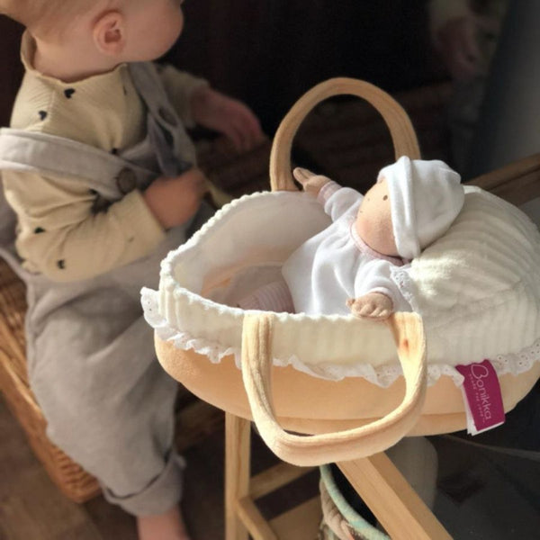 Bonikka Grace Baby Doll in Carry Cot With Accessories | KidzInc Australia 5
