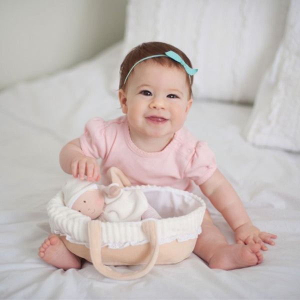 Bonikka Grace Baby Doll in Carry Cot With Accessories | KidzInc Australia 6