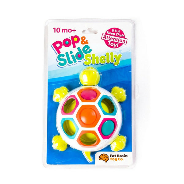 Fat Brain Toy Co - Pop and Slide Shelly | KidzInc Australia | Online Educational Toy Store