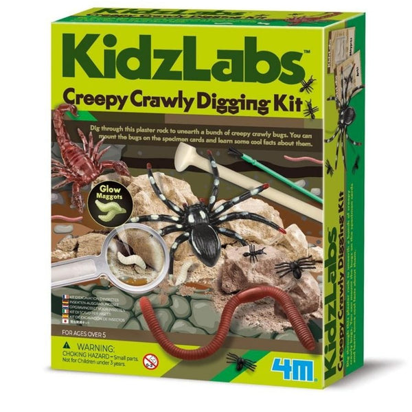 4M KidzLabs Creepy Crawly Digging Kit | Science Kit |KidzInc Australia | Educational Toys Online