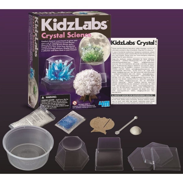 4M KidzLabs Crystal Science Kit | STEM Kits for Kids | KidzInc 2