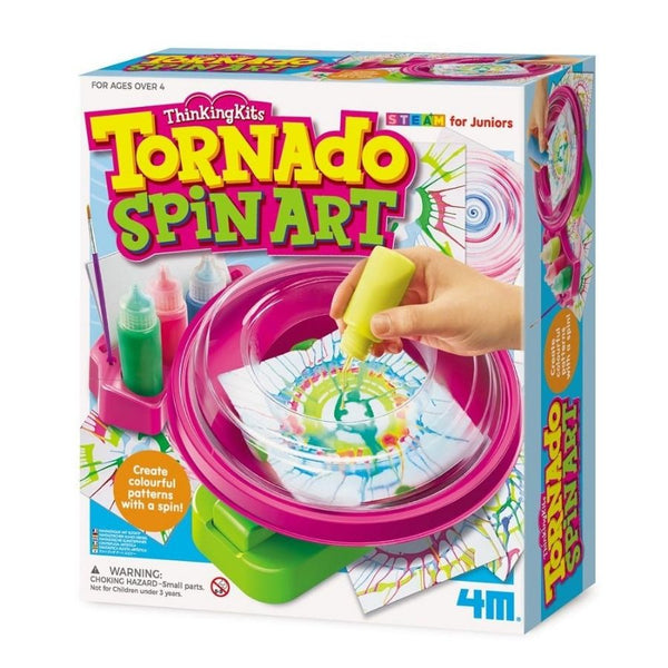 4M ThinkingKits Tornado Spin Art | Art and Craft Kits for Kids | KidzInc Australia | Educational Toys Online