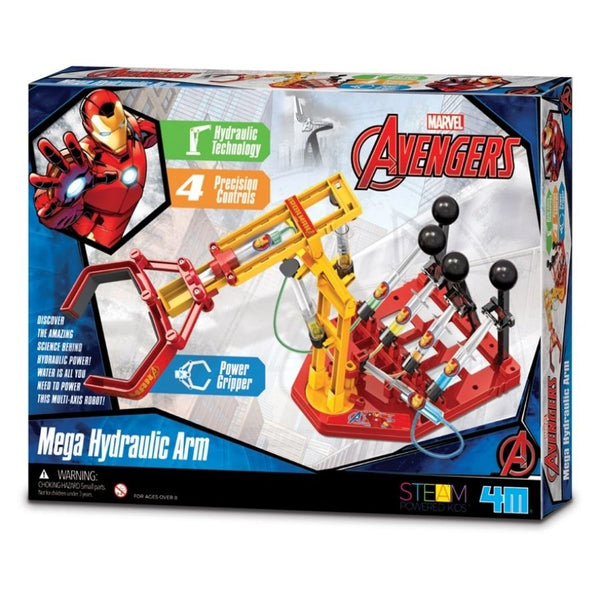 4M Toys Marvel Avengers Iron Man Mega Robotic Arm | KidzInc Australia
