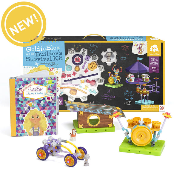GoldieBlox and the Builder's Survival Kit | KidzInc Australia | Online Educational Toy Store