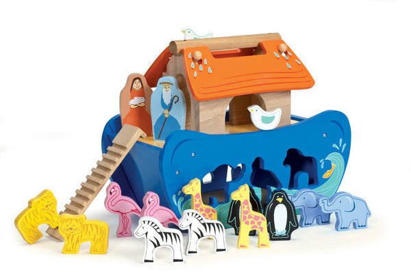Le Toy Van - Noah's Shape Sorter | KidzInc Australia | Online Educational Toy Store