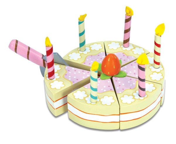 Le Toy Van - Vanilla Birthday Cake | KidzInc Australia | Online Educational Toy Store