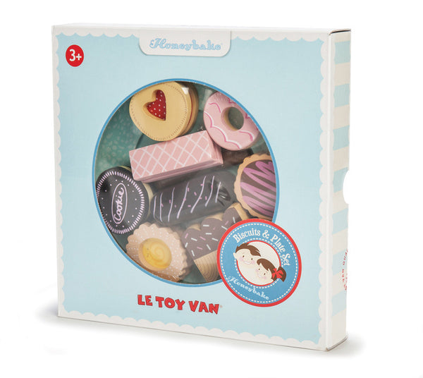 Le Toy Van - Biscuit & Plate Set | KidzInc Australia | Online Educational Toy Store