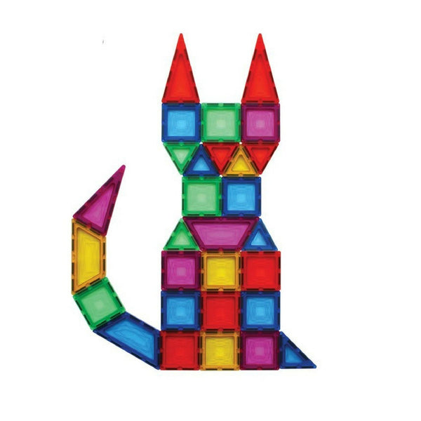 Popular Playthings - MagSnaps 100 Piece Magnetic Tile | KidzInc Australia | Online Educational Toy Store