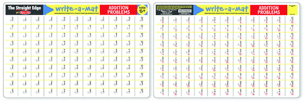 Melissa & Doug - Addition Write-A-Mat | KidzInc Australia | Online Educational Toy Store