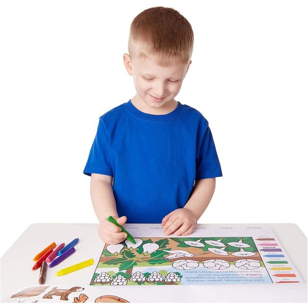 Melissa and Doug Colours & Shapes Activity Pad | KidzInc Australia 3