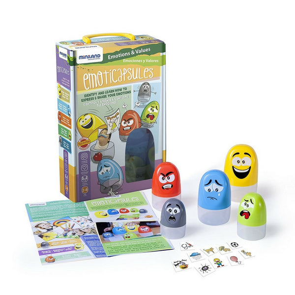 Miniland - Aptitude Emoticapsules Educational Game | KidzInc Australia | Online Educational Toy Store