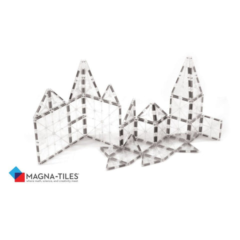 Magna Tiles Clear Ice 32 Piece | Magnetic Tiles | KidzInc Australia