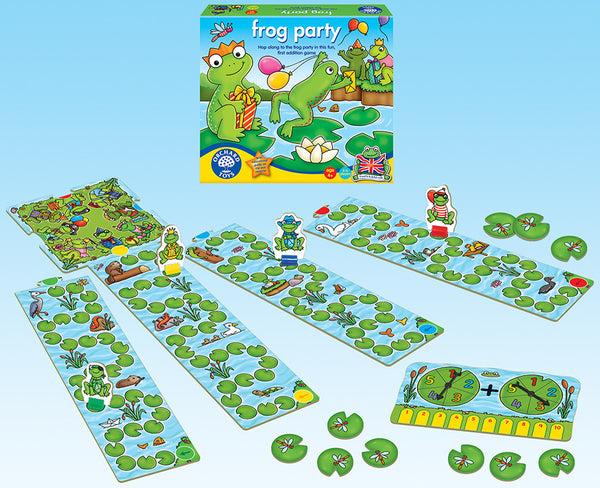 Orchard Toys - Frog Party Game | KidzInc Australia | Online Educational Toy Store